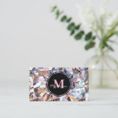 Luxury Diamond Jewel Gem Design Visitekaartje (Staand voorkant)