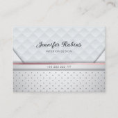 Luxury Diamond Shapes Visitekaartje (Voorkant)