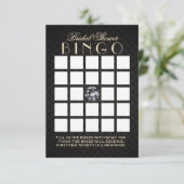 Luxury Diamond Vrijgezellenfeest Bingo Cards Kaart (Staand voorkant)