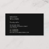 Luxury Diamonds Jeweler Jewelry Store Visitekaartje (Achterkant)