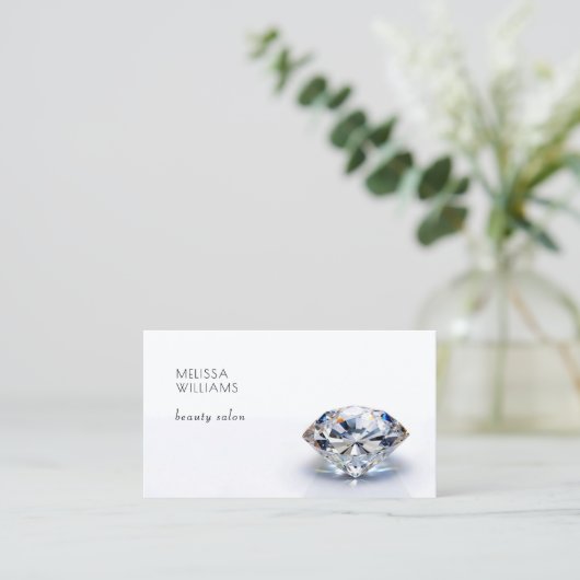 Luxury Diamonds Jeweler  Visitekaartje (Staand voorkant)