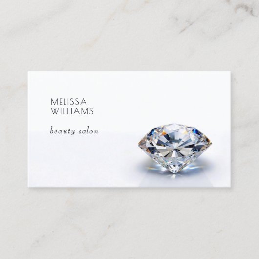 Luxury Diamonds Jeweler  Visitekaartje (Voorkant)