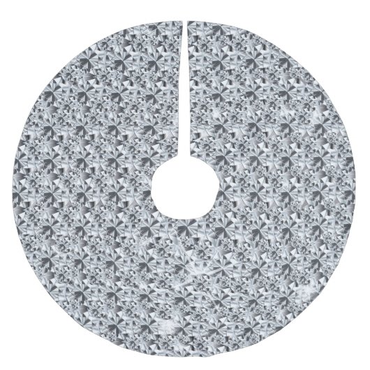 Luxury Diamonds silver shine Kerstboom Rok (Voorkant)