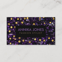 Luxury Dot Art Amethyst en Gold