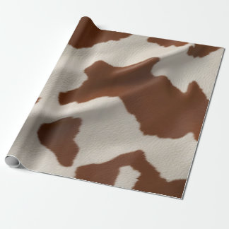 Luxury Elegant Faux Cow Leather Popular Collection Cadeaupapier