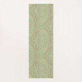 Luxury Elegant Gold Mandela Yoga Mat (Achterkant)