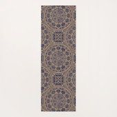 Luxury Elegant Gold Mandela Yoga Mat (Achterkant)