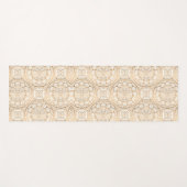 Luxury Elegant Gold Mandela  Yogamat (Voorkant (horizontaal))