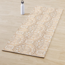 Luxury Elegant Gold Mandela  Yogamat