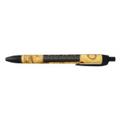 Luxury Elegant Gold Marble Blauwe Inkt Pen (Bodem)