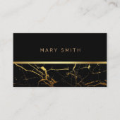 Luxury Elegant Marble Visitekaartje (Voorkant)