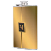 Luxury Elegant Modern Black Gold Marble Heupfles (Links)