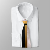 Luxury Elegant Modern Black Gold Marble Stropdas (Gebonden)