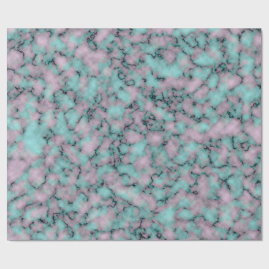 Luxury Elegant Modern Marble Cadeaupapier (Vlak)