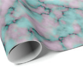 Luxury Elegant Modern Marble Cadeaupapier (Rol Hoek)