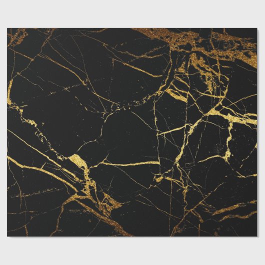 Luxury Elegant Modern Marble Cadeaupapier (Vlak)