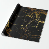Luxury Elegant Modern Marble Cadeaupapier (Uitgerold)