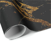 Luxury Elegant Modern Marble Cadeaupapier (Rol Hoek)