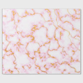 Luxury Elegant Modern Marble Cadeaupapier (Vlak)