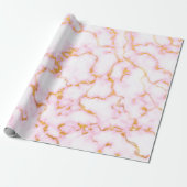 Luxury Elegant Modern Marble Cadeaupapier (Uitgerold)