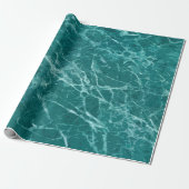 Luxury Elegant Modern Marble Cadeaupapier (Uitgerold)