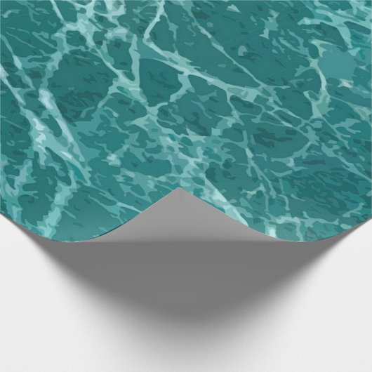 Luxury Elegant Modern Marble Cadeaupapier (Hoek)