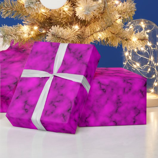 Luxury Elegant Modern Marble Cadeaupapier (Feestdagen)