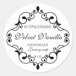 Luxury elegant soap handmade label business
