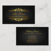 Luxury Event Planner Visitekaartje (Voorkant / Achterkant)