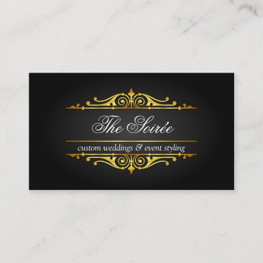 Luxury Event Planner Visitekaartje (Voorkant)