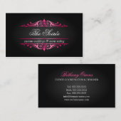 Luxury Event Planner Visitekaartje (Voorkant / Achterkant)