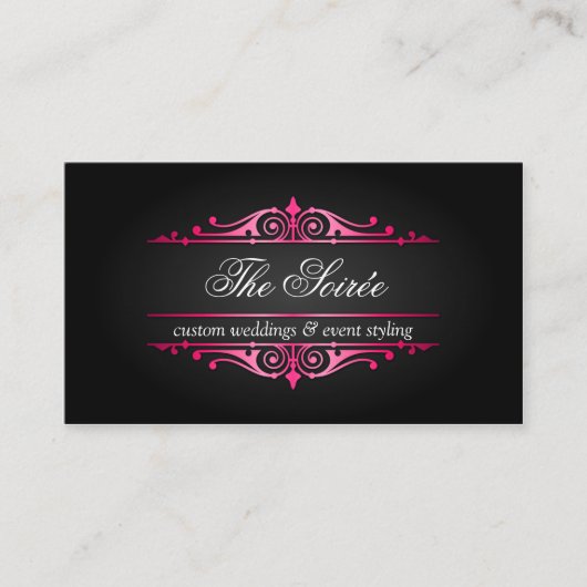 Luxury Event Planner Visitekaartje (Voorkant)