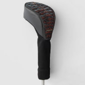 Luxury Executive Monogram Premium Leather Golfheadcover (Schuin)