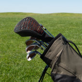 Luxury Executive Monogram Premium Leather Golfheadcover (Insitu)