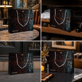 Luxury Executive Monogram Premium Leather Groot Cadeauzakje