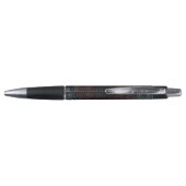 Luxury Executive Monogram Premium Leather Pen (Achterkant)