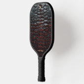 Luxury Executive Monogram Premium Leather Pickleball Paddle (Links)