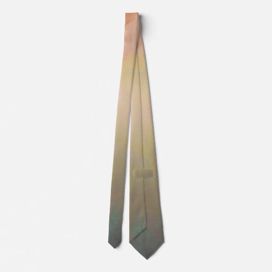 “Luxury Fade” Tie – Elegant Harmony of Soft Shades Stropdas (Achterkant)