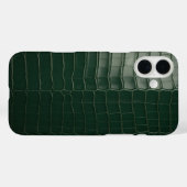 Luxury Faux Crocodile Skin Texture Phone Case (Achterkant (horizontaal))