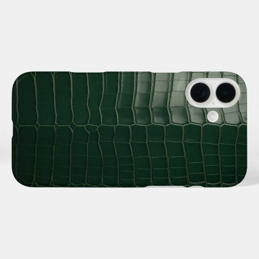 Luxury Faux Crocodile Skin Texture Phone Case (Achterkant (horizontaal))
