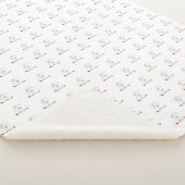 Luxury Faux Fur Sherpa Blanket Deken (3/4)