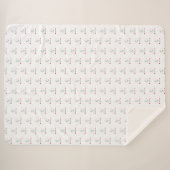 Luxury Faux Fur Sherpa Blanket Deken (Voorkant (horizontaal))