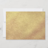 Luxury faux Gold leaf... zal je mijn HONOR zijn. Kaart (Achterkant)