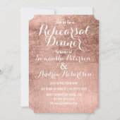 Luxury faux roos gold leaf reheardiner kaart (Voorkant)