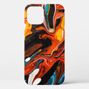 Luxury Fliud Art Abstracte Trendy Colorful backgro Case-Mate iPhone Case