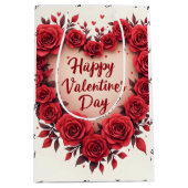 Luxury Floral Beautiful Love Modern Collection Medium Cadeauzakje (Voorkant)