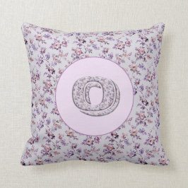 Luxury Flowers Monogram O Kussen
