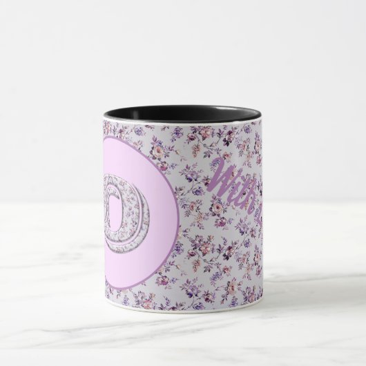 Luxury Flowers Monogram O Mok (Midden)