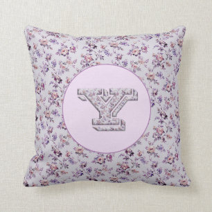 Luxury Flowers Monogram Y Kussen