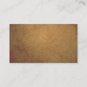 Luxury Food Chef Catering Black & Gold Marble Visitekaartje (Achterkant)